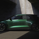 Rendering of the Vanwall Vandervell EV, viewed in profile.